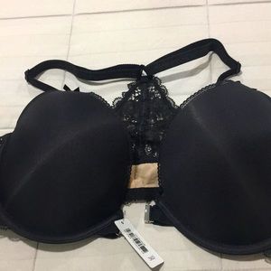 Never worn racer back bra-cute and black